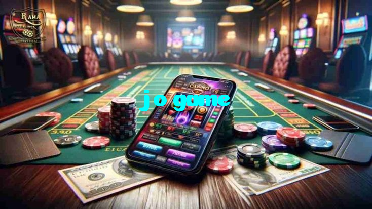 jo game casino presented on mobile device in Pakistan with slots and live games
